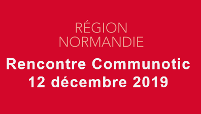 Rencontres Communotic 12/12/2019