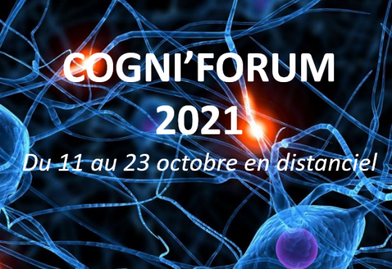 Congni'Forum 2021 du 11 au 23 octobre en distanciel
