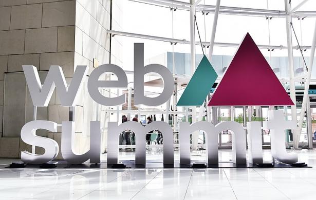 31 October 2022; Signage and branding at Lisbon airport ahead of Web Summit 2022 in Lisbon, Portugal. Photo by Sam Barnes/Web Summit via Sportsfile