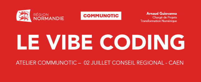 [ATELIER] Découvrez le Vibe Coding