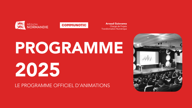 Programme 2025 Communotic